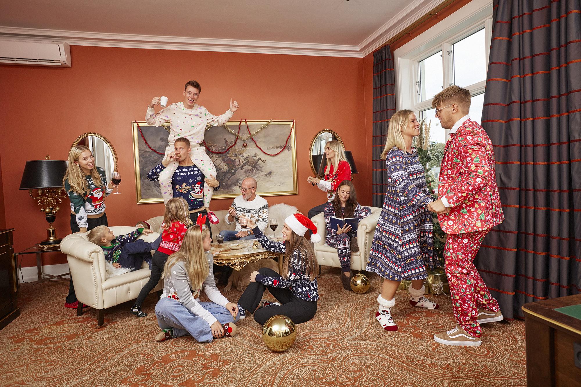 vad äter man på juldagen - Illustration